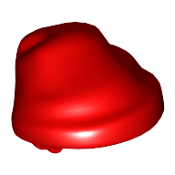 Lego čepice, červená (254321, 254371, 4550797, 4631561)